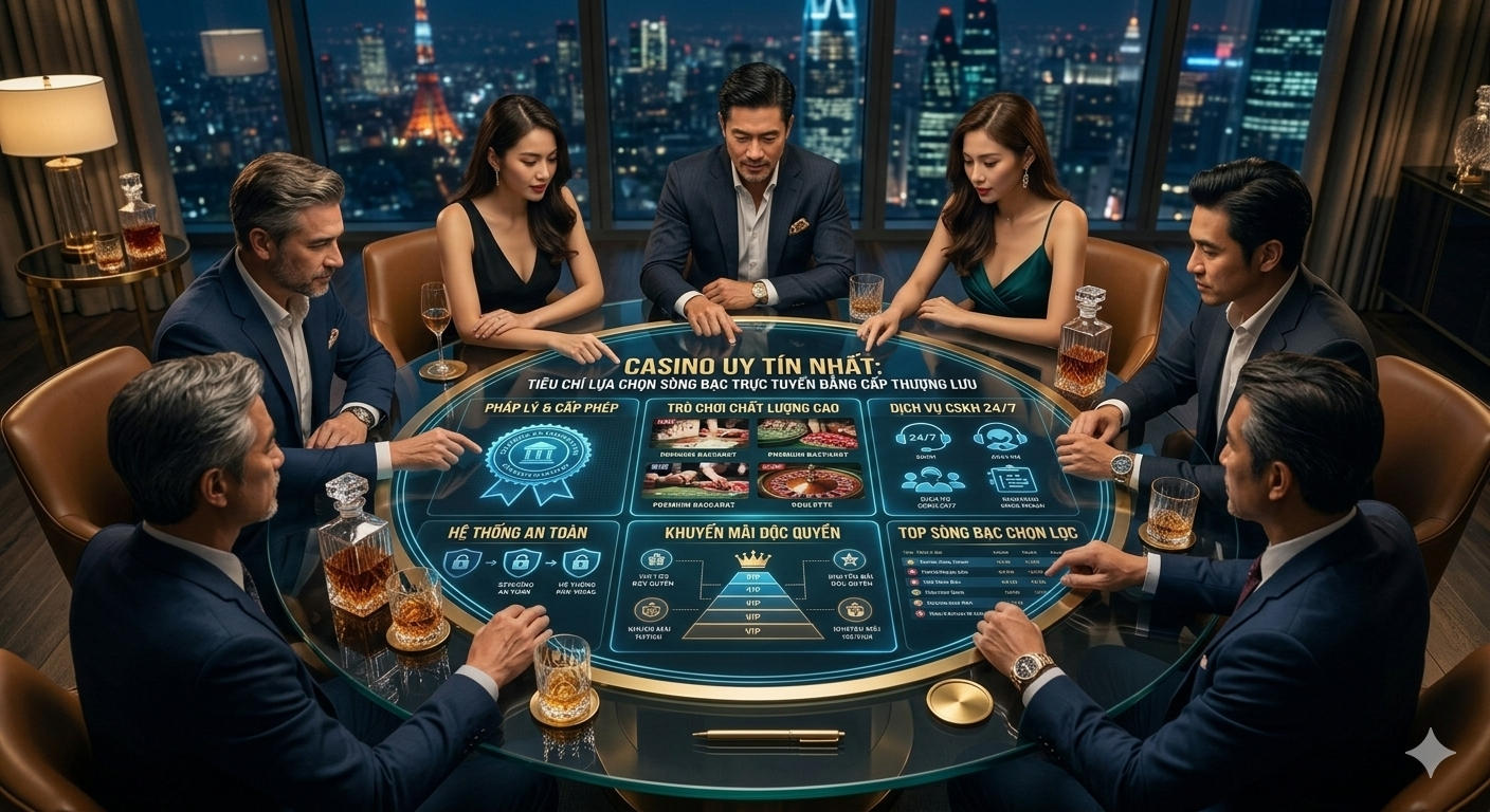 Casino Uy Tín Nhất: Tiêu Chí Lựa Chọn Sòng Bạc Trực Tuyến Đẳng Cấp Thượng Lưu